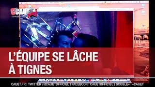 Léquipe se lâche à Tignes  C’Cauet sur NRJ [upl. by Urbai]