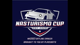 NR2003 NASTURISMO Cup Round 1825 at Trial Mountain Full Race replay no editspwfcts mod sim racin [upl. by Eirruc]