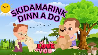 Skidamarink A Dink A Dink  Nursery Rhyme JunkyFunkyCorner [upl. by Hakym432]