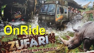 Zufari Ride into Africa Onride Chessington World of Adventures [upl. by Buote]