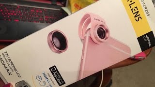 Unboxing and testing XLens Momax Superior Lens [upl. by Philps448]