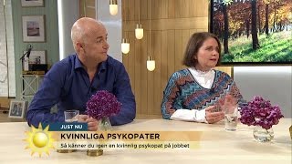 Så känner du igen en kvinnlig psykopat  Nyhetsmorgon TV4 [upl. by Etnovaj]