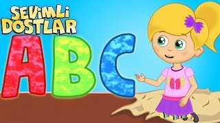 ABC Alfabe Şarkısı  ABC song Türkçe  Sevimli Dostlar  Kids Songs Nursery Rhymes [upl. by Andrew]