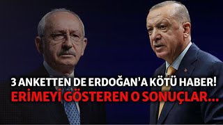 Yayınlanan 3 anketten de Erdoğana kötü haber quotCHPNİN OYLARI FIRLADIquot İşte oy oranları [upl. by Kurtz205]