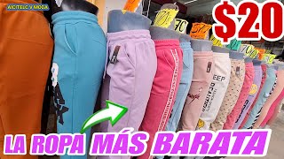 TIANGUIS DE CHICONCUAC CON ROPA MUY BARATA DESDE 20 PARA HACER NEGOCIO🤑 [upl. by Nimoynib]