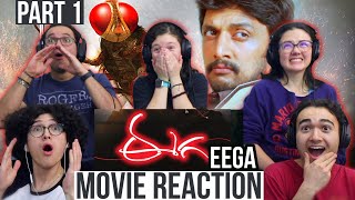 EEGA MOVIE REACTION  Part 1  SS Rajamouli  MaJeliv Indian Reactions  Why cheer for a fly [upl. by Innej94]