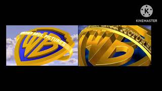 Warner Bros Pictures logo comparison 1999 quotTimeWarner Versionquot and 2024 to current quotWBMGM AUquot [upl. by Acirej]