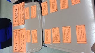 Theme vs Main Idea Card Sorting Activity [upl. by Kennard444]