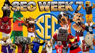 Red River Rivalry Oregon vs Ohio St Tennessee vs Florida Ole Miss vs LSU Bama vs Gamecocks [upl. by Floss]