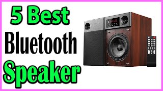 TOP 5 Best Bluetooth Speaker Review 2024 [upl. by Natfa15]