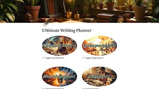 Ultimate Notion Template for Authors Quick Overview [upl. by Casady35]