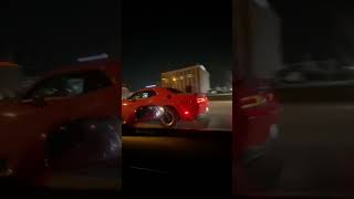 Bolt on Base C6 Corvette vs Stock Challenger Hellcat both cars on a tire [upl. by Annayar]