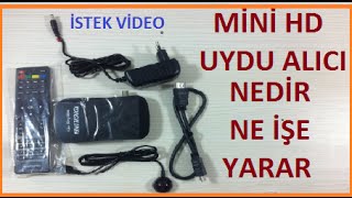 Mini HD Uydu Alıcısı Nedir Nasıl Bağlanır Full HD Uydu Alıcısı [upl. by Ayouqat]