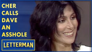 Cher Calls Dave An Asshole  Letterman [upl. by Algernon449]