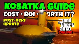 Ultimate Guide to GTA 5s Kosatka Submarine after Cayo Perico Nerf [upl. by Jumbala]