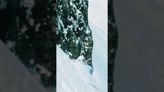 131’ Cliff Drop on Skis from Scot Schmidt 1984  Warren Miller Entertainment [upl. by Piggy468]