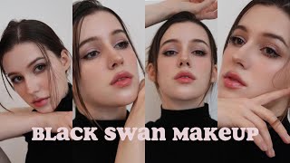 Black Swan makeup featuring OLENS contact lenses [upl. by Falconer]