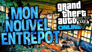 PRESENTATION DE MON NOUVEL ENTREPOT DE FIFOU  GTA V ONLINE [upl. by Meenen]