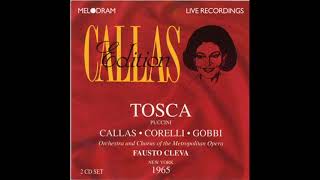 Tosca live  Callas CorelliGobbi Cleva  19031965 Metropolitan Opera [upl. by Collin]