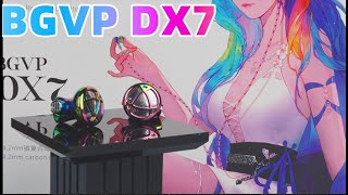 BGVP DX7 Colorful Flagship Tunable Flat Head Earbuds [upl. by Anne18]