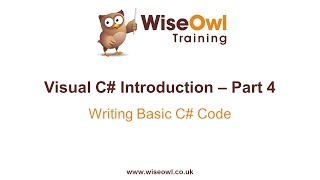 C Introduction Part 4  Writing Basic C Code [upl. by Guibert]