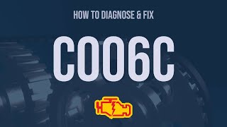 How to Diagnose and Fix C006C Engine Code  OBD II Trouble Code Explain [upl. by Bivins]