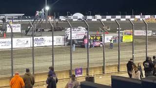 Hobby Stock Feature Davenport Speedway 4122024 imca [upl. by Llehcsreh]