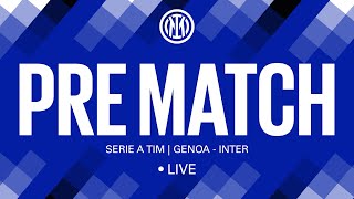 GENOA  INTER 🔴 LIVE PRE MATCH on INTER TV ⚫🔵 [upl. by Zzabahs202]