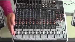 Mezcladores Behringer linea Xenyx Q y QX [upl. by Imer]