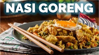 EPIC Nasi Goreng  Authentic Indonesian Chicken Fried Rice [upl. by Aschim]