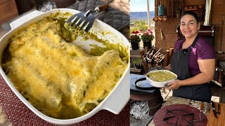 Enchiladas en Salsa Verde Estilo Sonora  Receta de Cuaresma  La Herencia de las Viudas [upl. by Ymmot129]