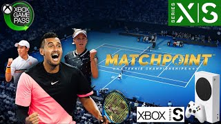 MATCHPOINT TENNIS CHAMPIONSHIPS  Teste no Xbox Series S [upl. by Eiramacissej924]