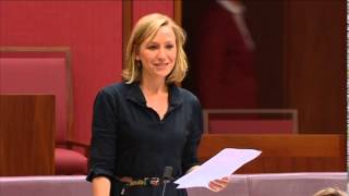 Senator Larissa Waters calls Greg Hunt to revoke Abbot Point coal port approval [upl. by Eitten]