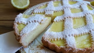 Crostata alla crema di limoni RICETTA PERFETTA e FACILE [upl. by Casandra]