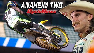 2024 Anaheim 2 Supercross  Press Day  Cycle News [upl. by Elman]