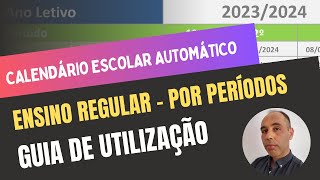 Aprenda a configuração do calendário escolar para o ensino regular e por período [upl. by Oiril849]