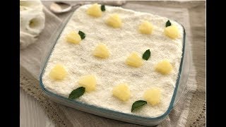 SEMIFREDDO ANANAS amp COCCO RICETTA SENZA COTTURA  PRONTO IN 5 MINUTI [upl. by Pen]