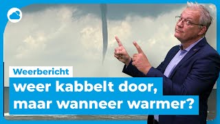 Weerbericht aanhoudend rustig maar wordt het ook warmer [upl. by Aramanta973]