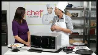 Whirlpool Microwave  Chef Saturday  Harvey Norman [upl. by Marron]