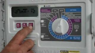 How to program a Rain Bird ESP series sprinkler timer [upl. by Borg607]