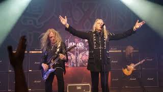 Saxon  747 Strangers In The Night  Live Atlanta GA 42724 [upl. by Maxa]