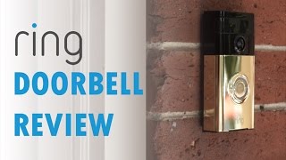 Ring Doorbell Camera Review 2016 [upl. by Kelley550]