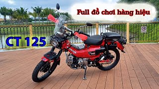 Honda CT125 quá ngầu gắn đồ chơi hàng hiệu vài chục món [upl. by Esereht298]