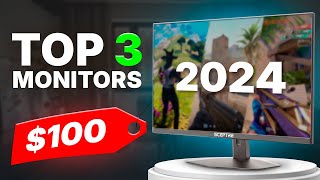 BEST 3 BUDGET Gaming Monitors 2024 [upl. by Glynda229]