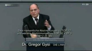 Gregor Gysi DIE LINKE Mindestlohn statt Flickschusterei [upl. by Niad]