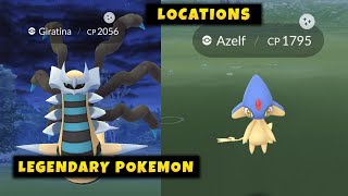 LEGENDARY Pokemon Locations in Pokemon Go 2024  Legendary Pokemon On Map Pokémon GO [upl. by Otina]