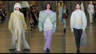 Holzweiler Fall Winter 202425 Fashion Show  London Fashion Week [upl. by Ailemaj765]