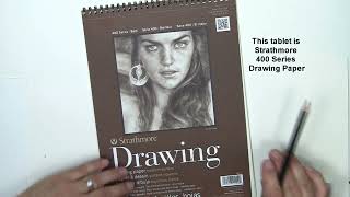 Drawing Paper Recommended for Realistic Pencil Drawing [upl. by Ibrad633]