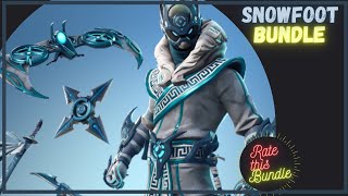 Snowfoot Bundle Fortnite [upl. by Arbmat]