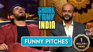 Funny Pitches  Shark Tank India  Season 1 [upl. by Gathers]